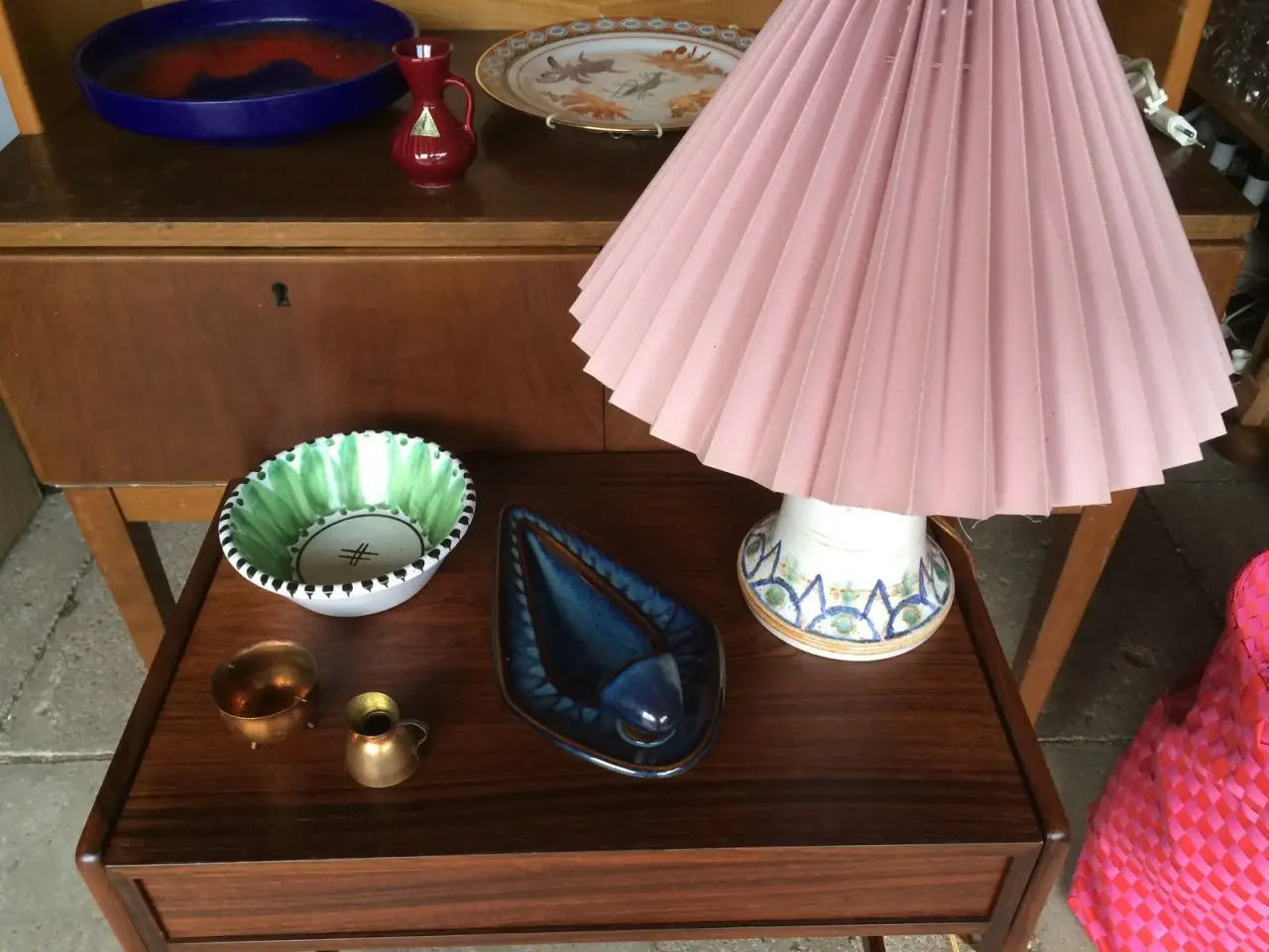 Billede 1 - Flot Søholm keramiklampe
