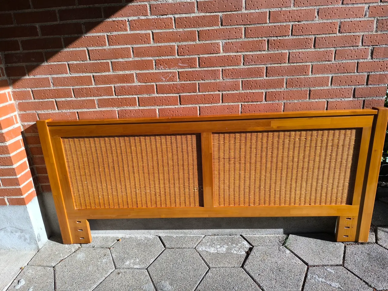 Billede 3 - Dobbeltseng med natborde, meder og sengegavl