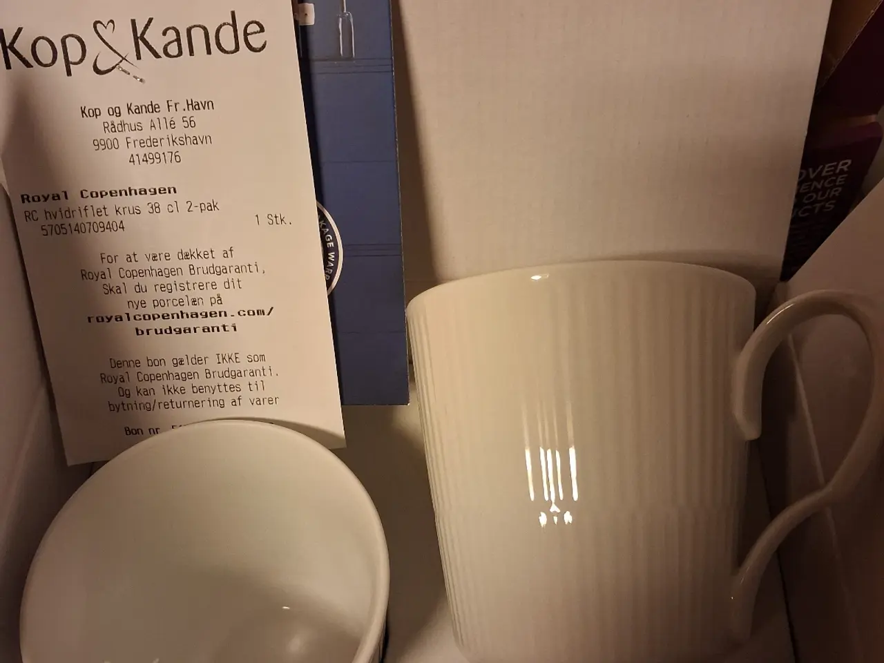 Billede 1 - 2 kopper 38 cl