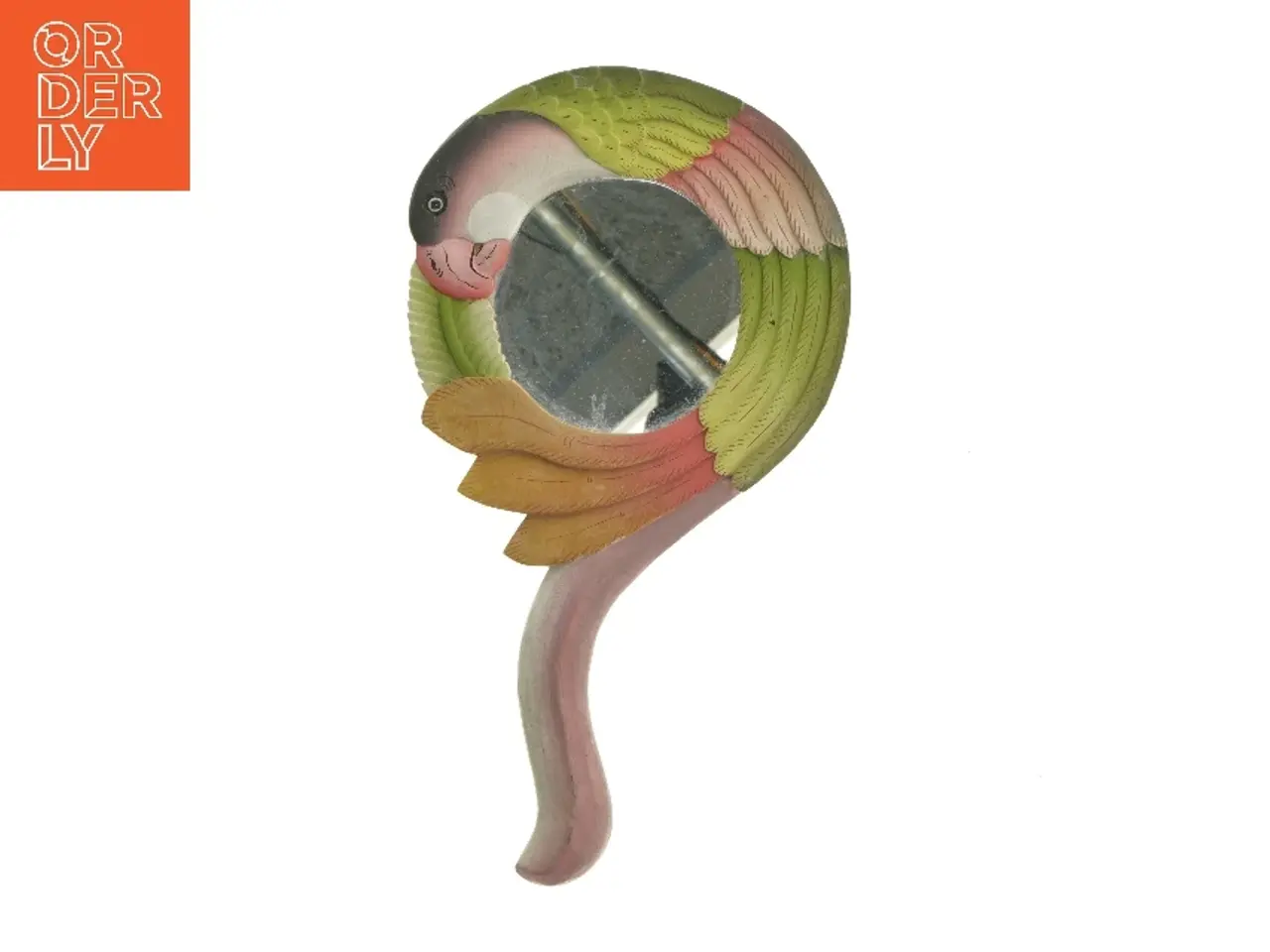 Billede 1 - Fugleformet spejl (str. 35 cm)