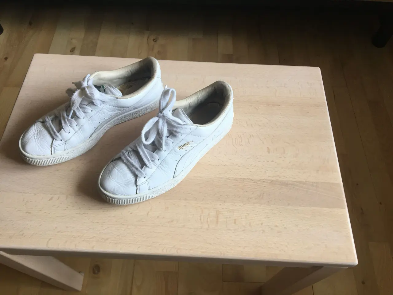 Billede 1 - Hvid skind puma sko str. 40