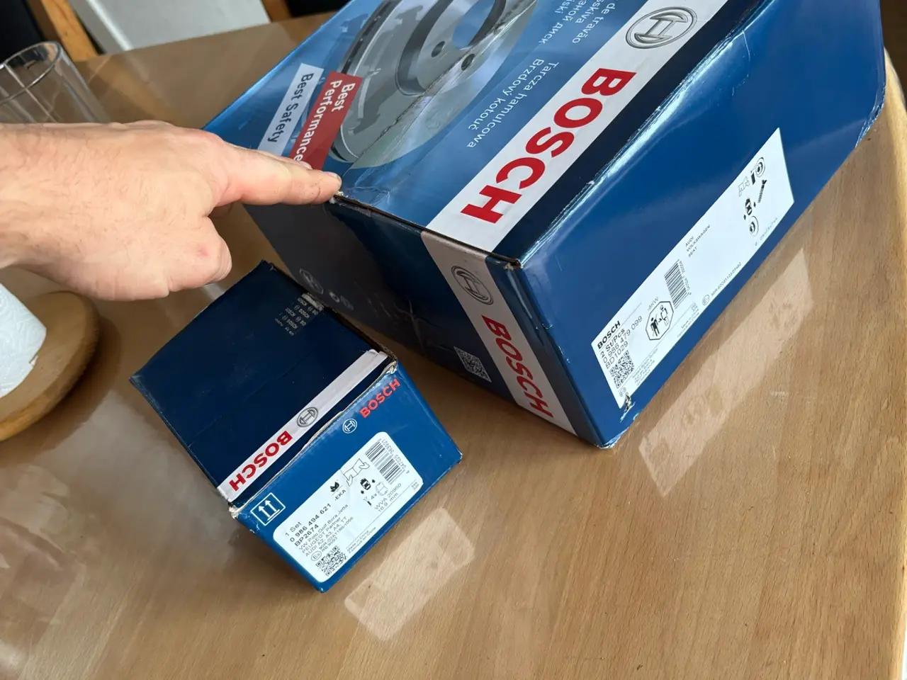 Billede 2 - Nye Bagbremser Bosch Vw