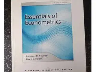 Essentials of Econometrics