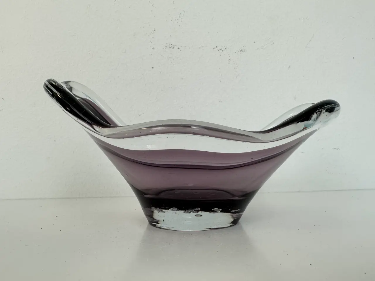 Billede 2 - Glasskål / Glas kunst (Lyngby?)