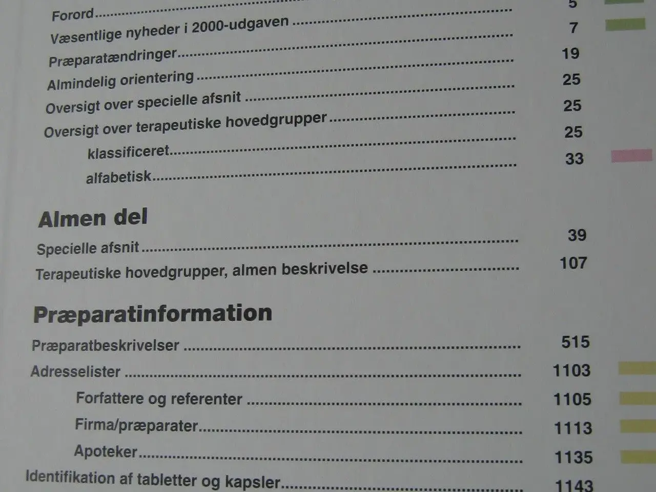Billede 2 - Lægemiddelkataloget 2000