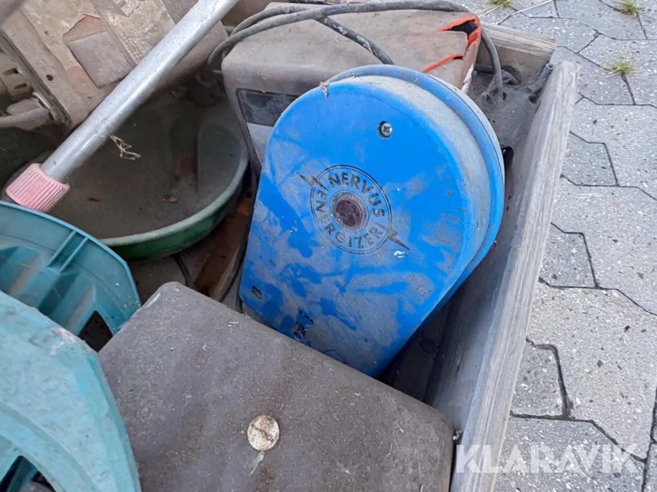 Billede 5 - Hegnapparat elektrisk og trug