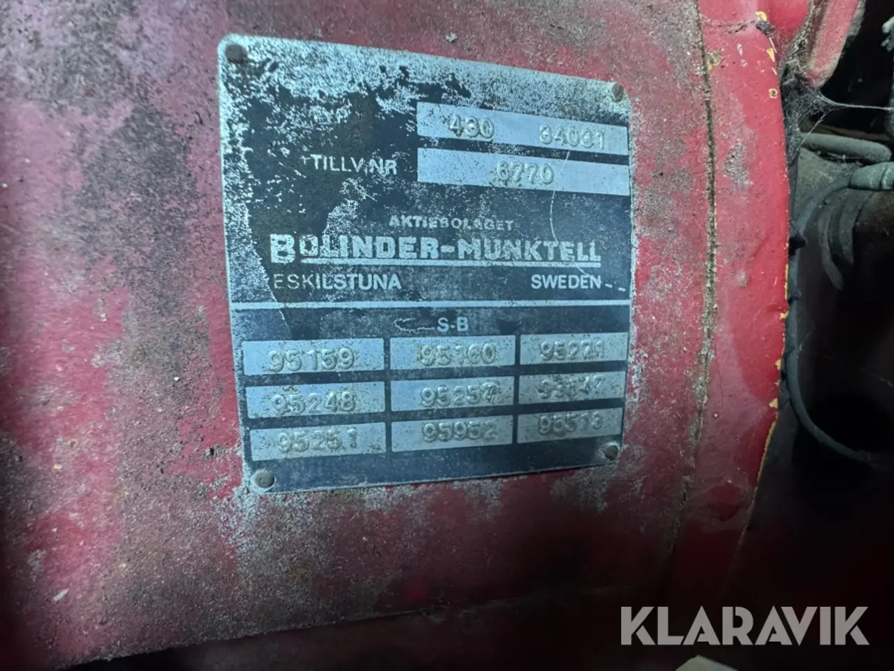 Billede 5 - Veterantraktor Volvo BM 430