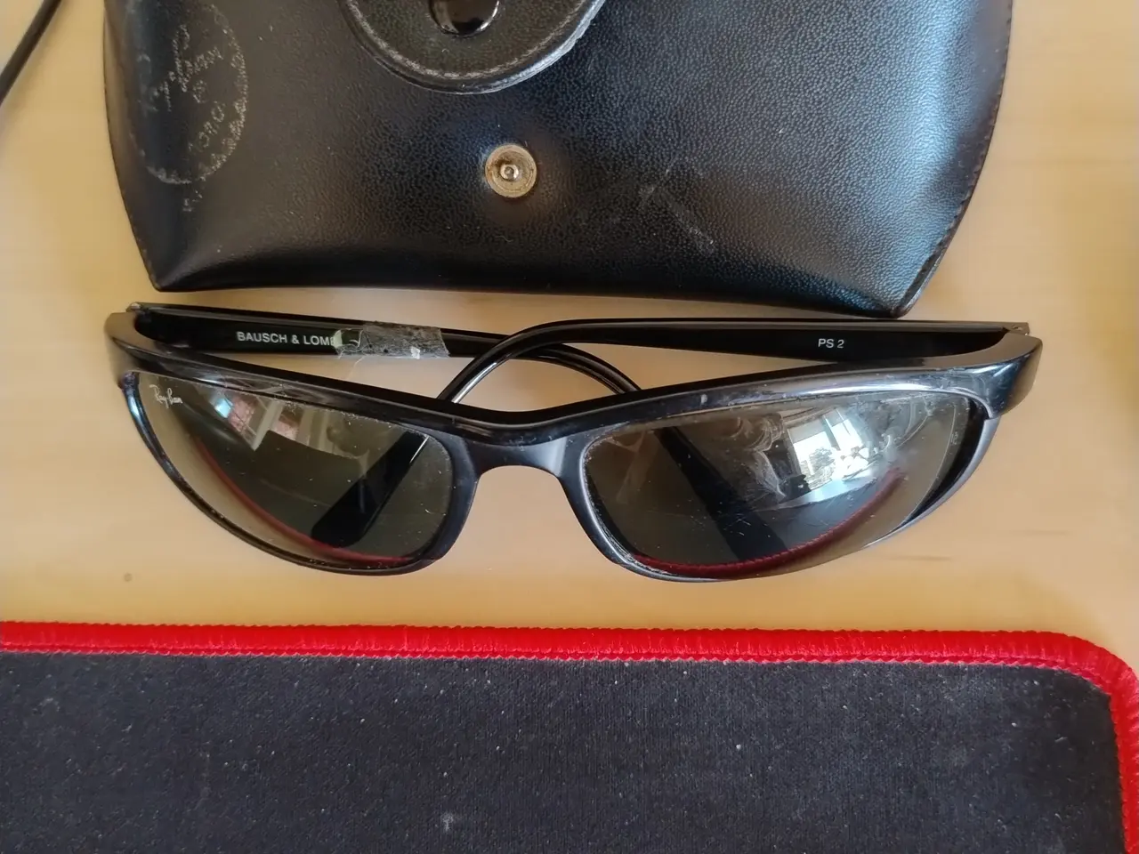 Billede 1 - solbriller mrk rayban 