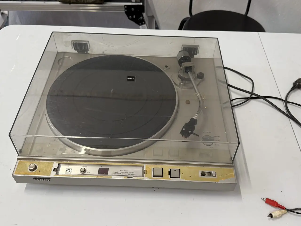 Billede 1 - Sony PS-X35 pladespiller (direct drive)