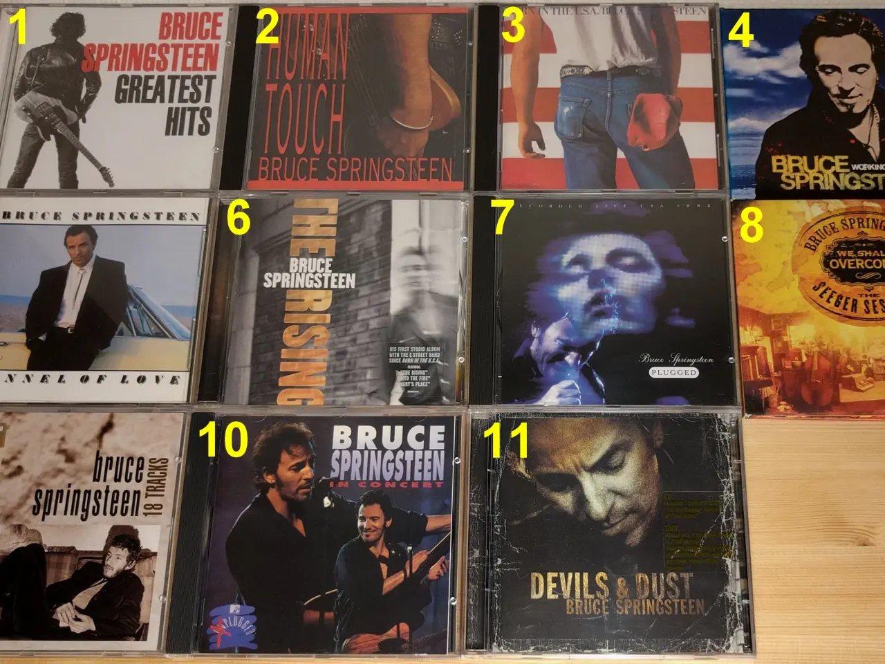 Billede 1 - Bruce Springsteen CD'er / DVD'er / Blu-ray