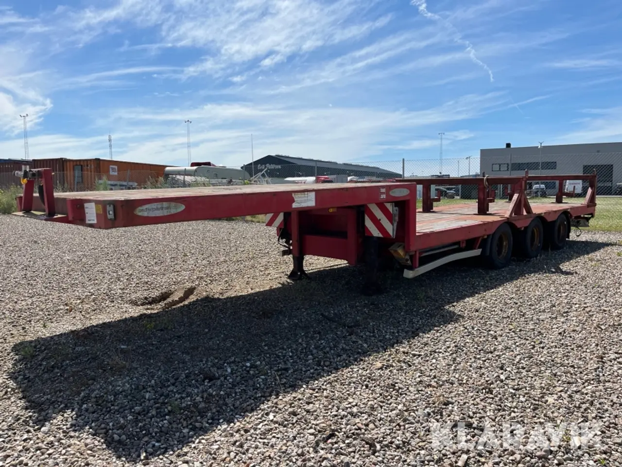 Billede 1 - Maskintrailer Trailerpartner 3-akslet