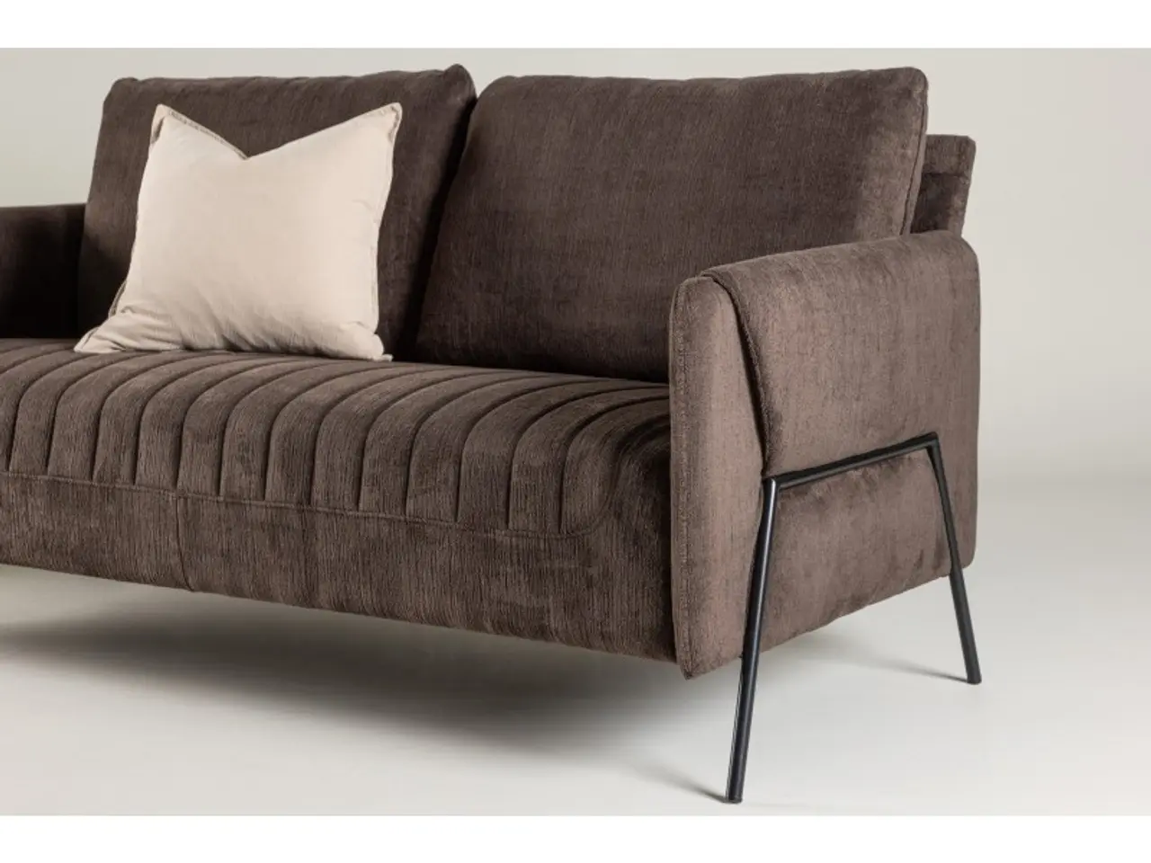 Billede 13 - Indigo 2 personers Sofa - Sort og Brun