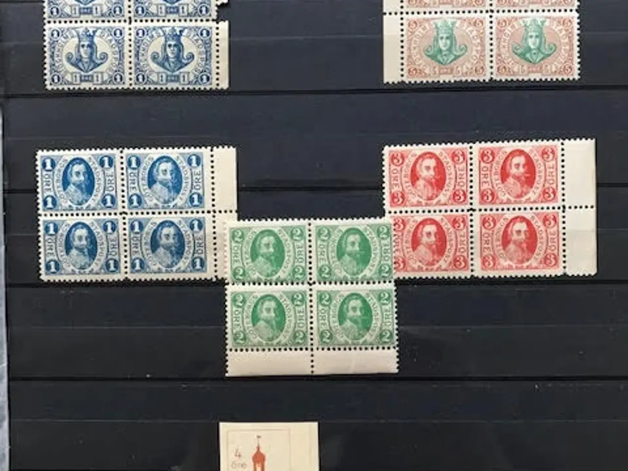 Billede 1 - Bypostmærker fra Sverige og Norge