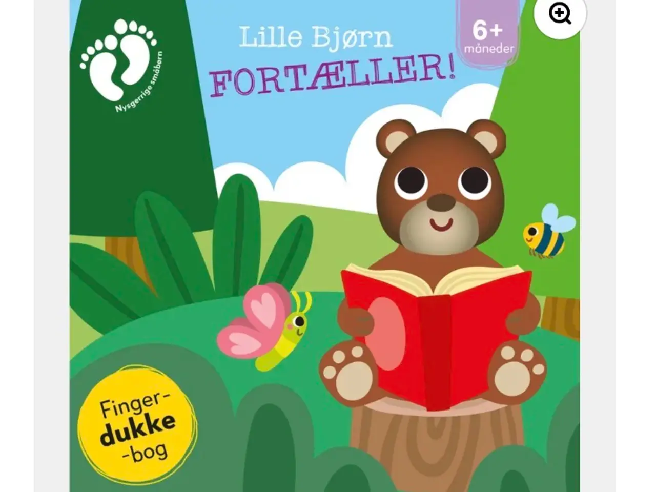 Billede 2 - 3 børnebøger til baby – fingerdukke-bøger & lydbog