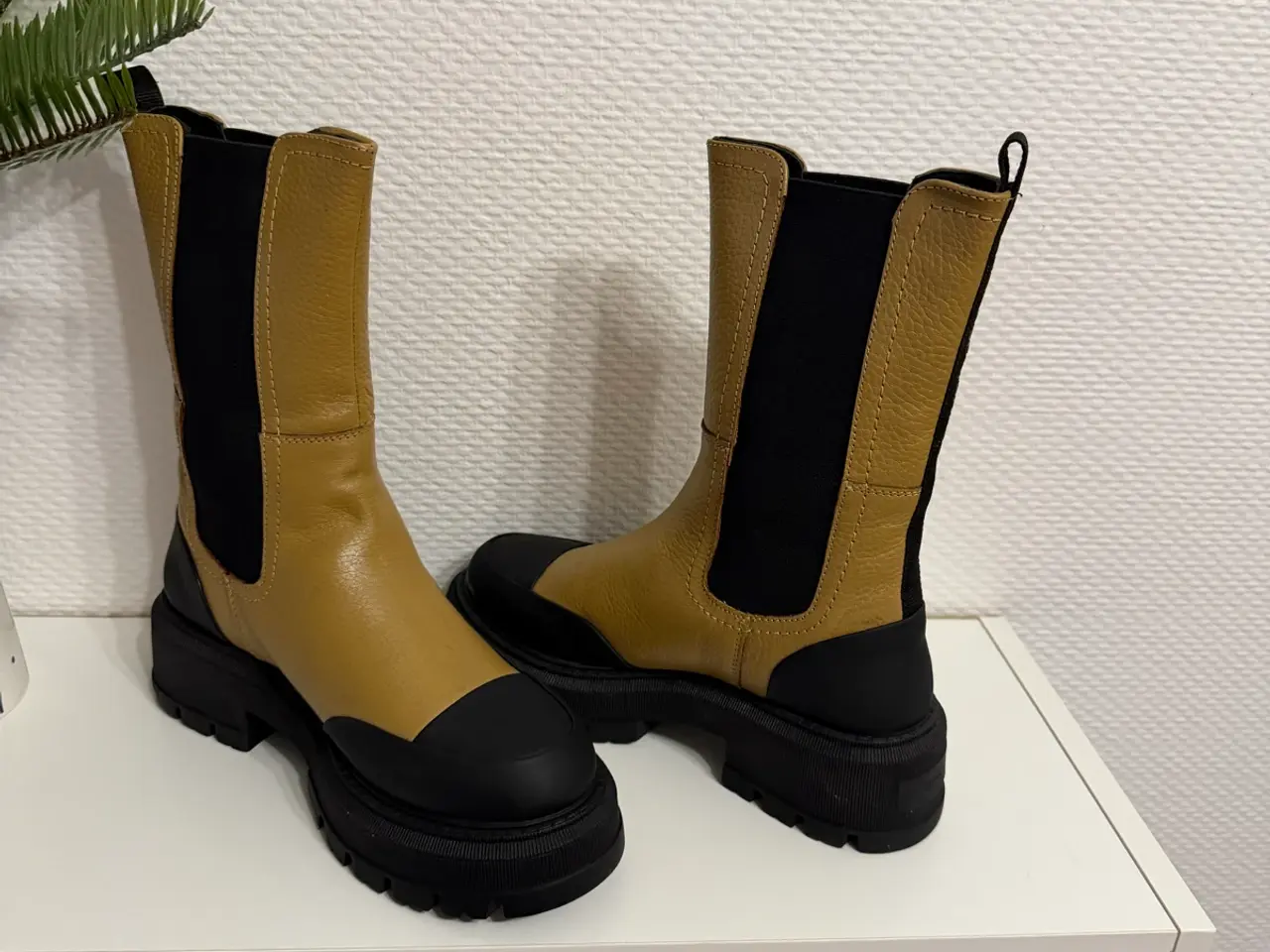 Billede 9 - Læder camel boot