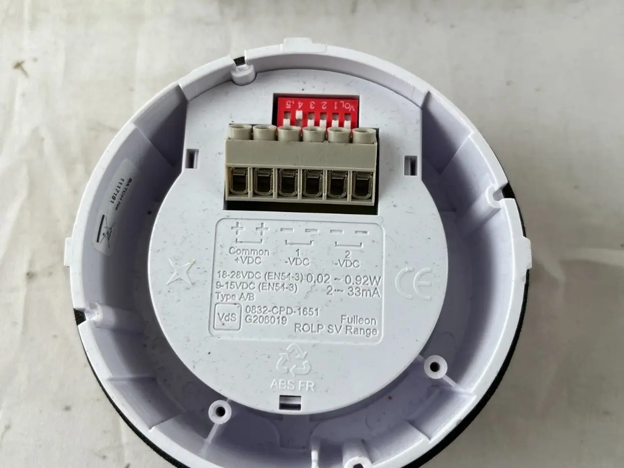 Billede 6 - Fulleon ROLP/SV 0832-CPD-1651 Fire Alarm Sounder