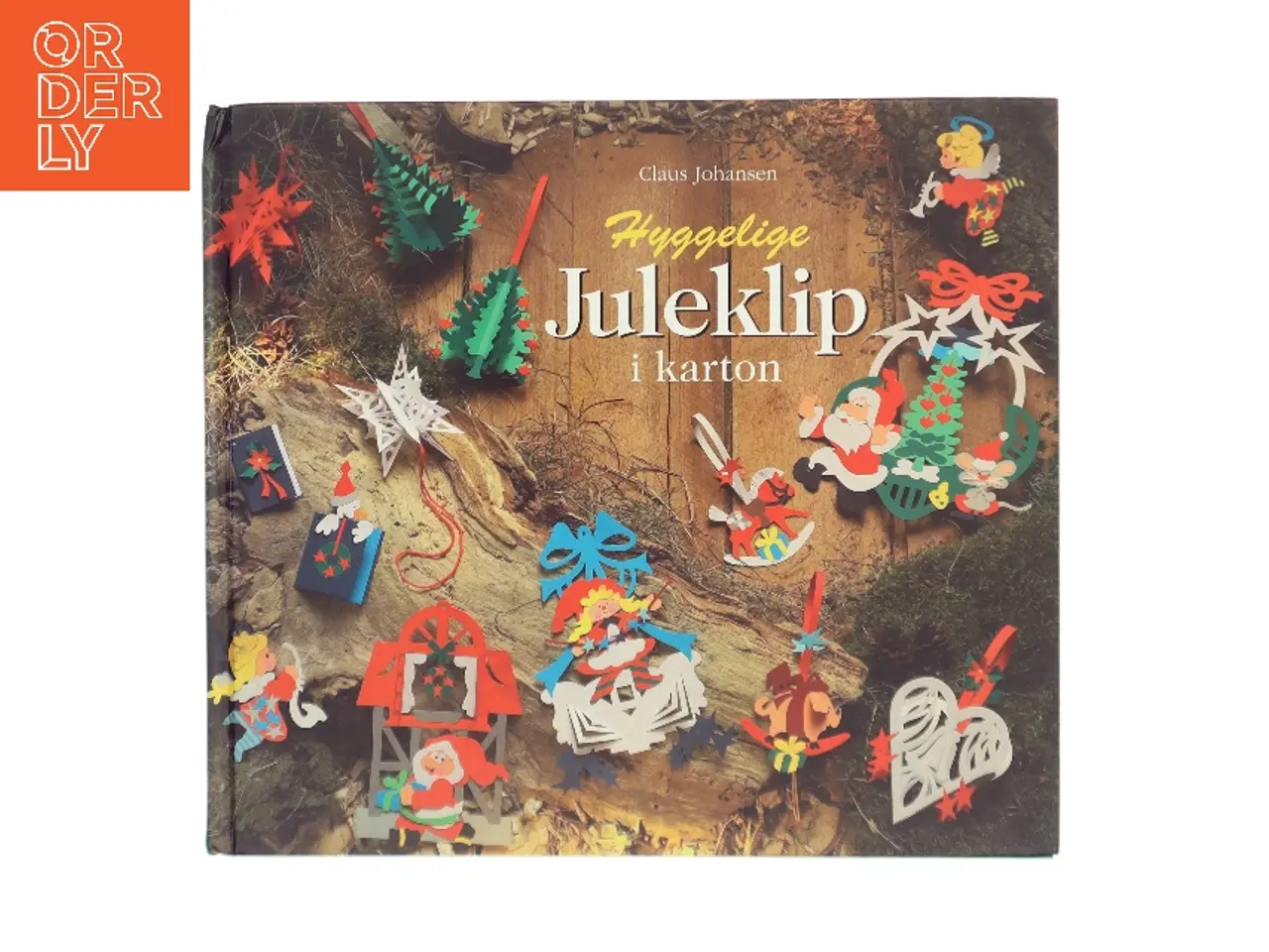 Billede 1 - Hyggelige juleklip i karton af Claus Johansen (Bog)