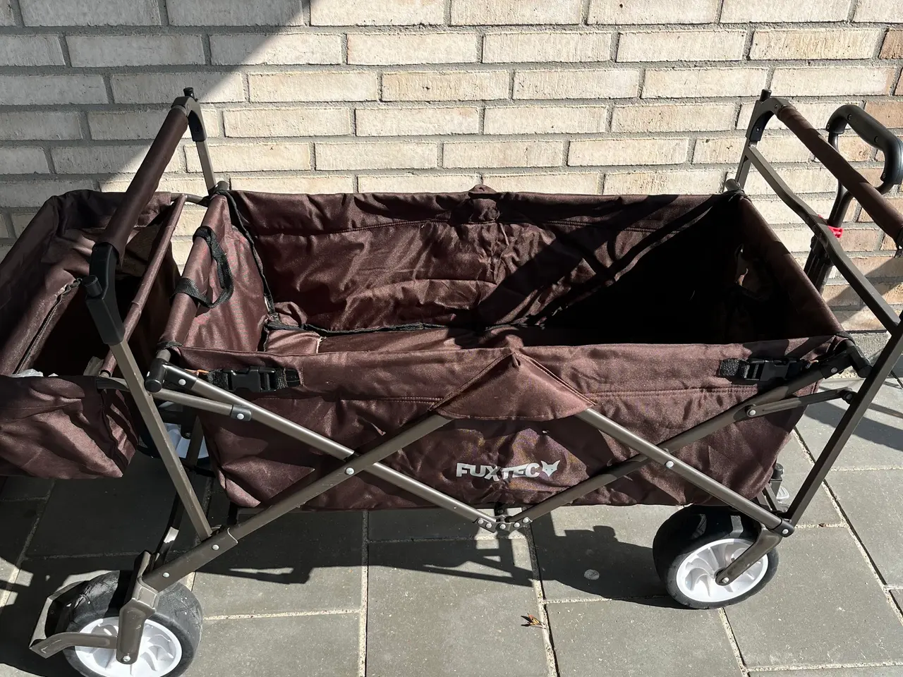 Billede 2 - Solid trækvogn fra Fuxtec sælges
