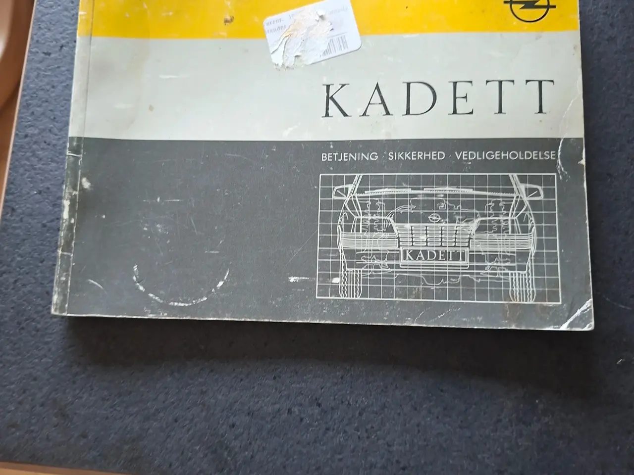Billede 1 - Instruktion Kadett D