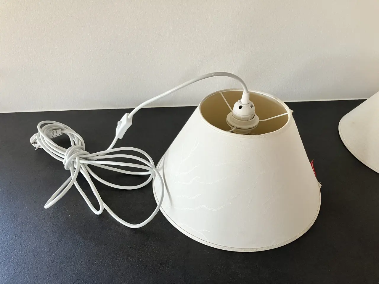 Billede 1 - Isabella lampe med fatning og ledning