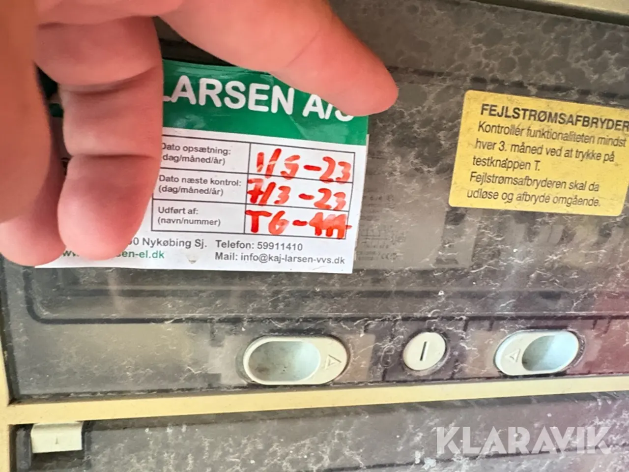 Billede 10 - Byggestrømstavler Elbjørn 3 styk