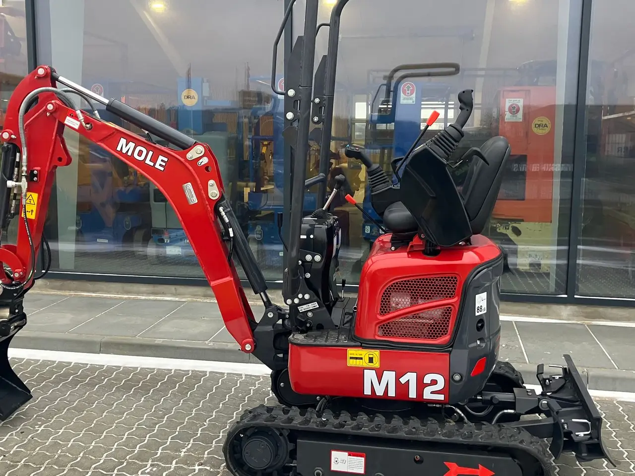 Billede 3 - MOLE M12 Propotionalstyring i joystik tiltman