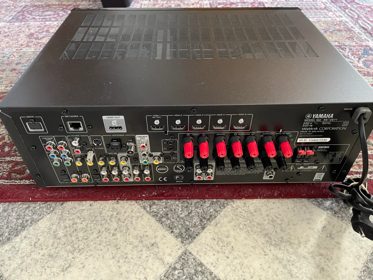 Billede 3 - YAMAHA surround receiver