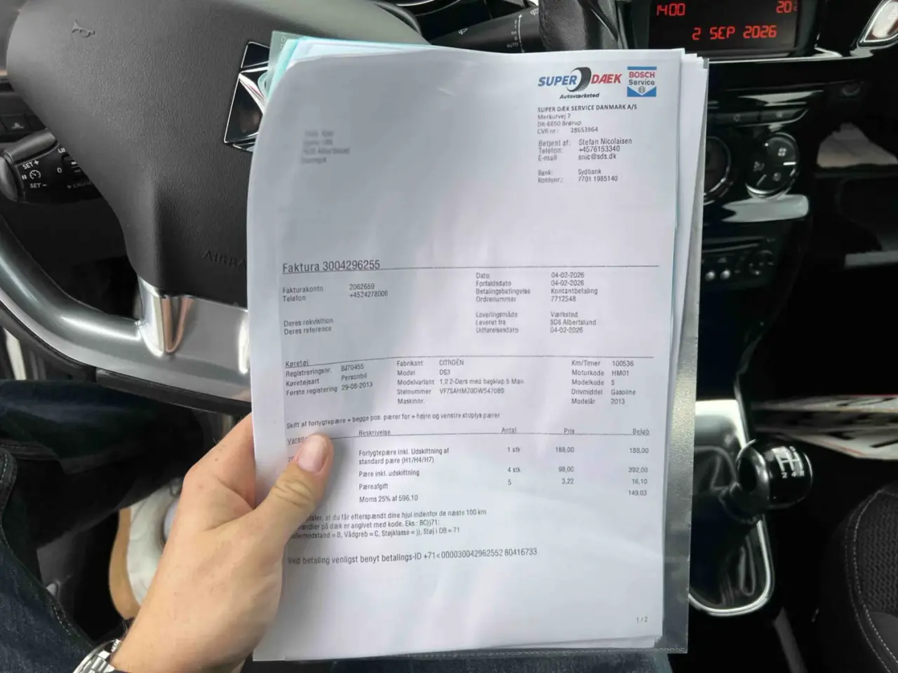 Billede 5 - Meget fint Citroën DS3