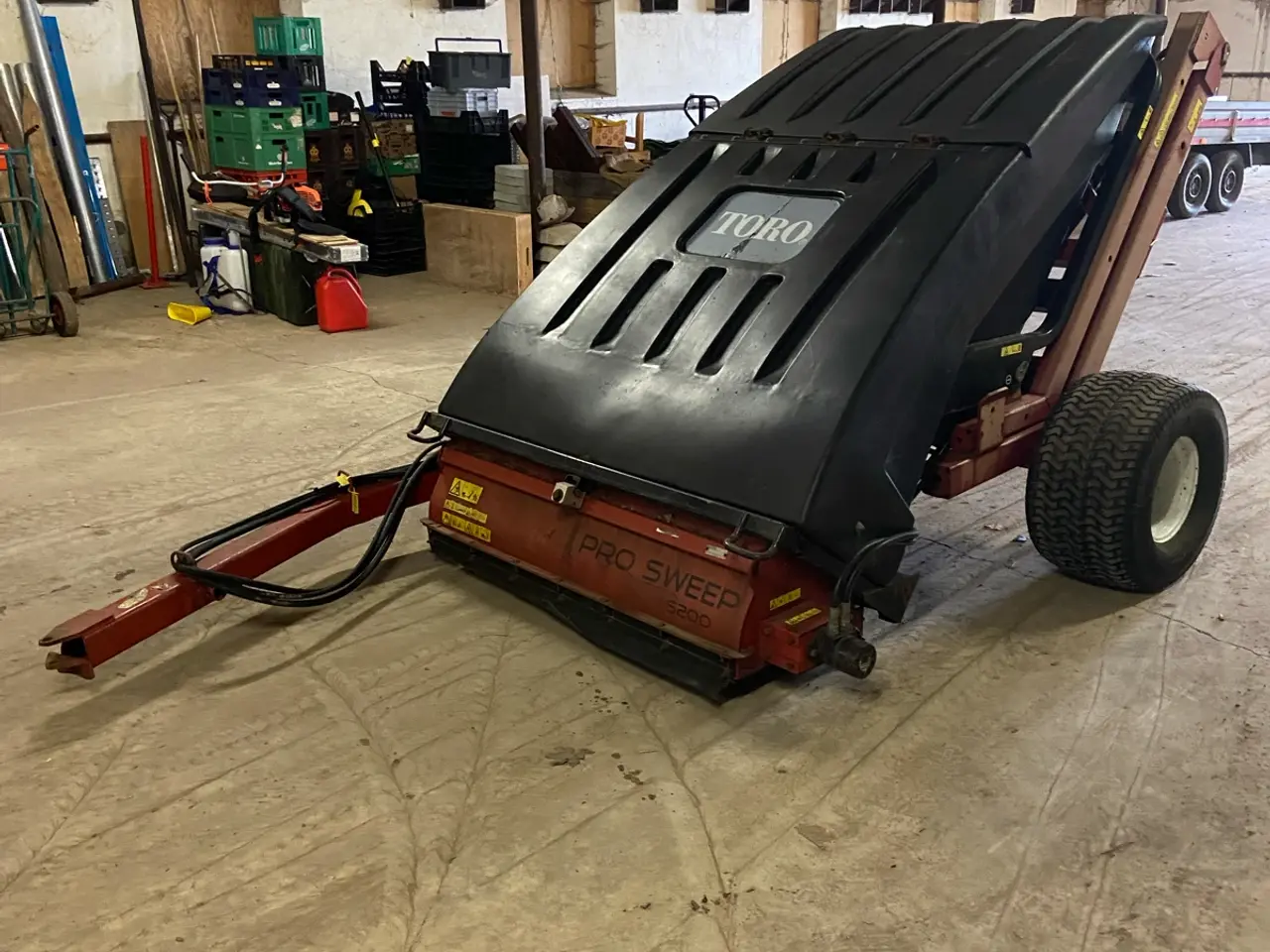 Billede 1 - Toro Pro Sweep Opsamler