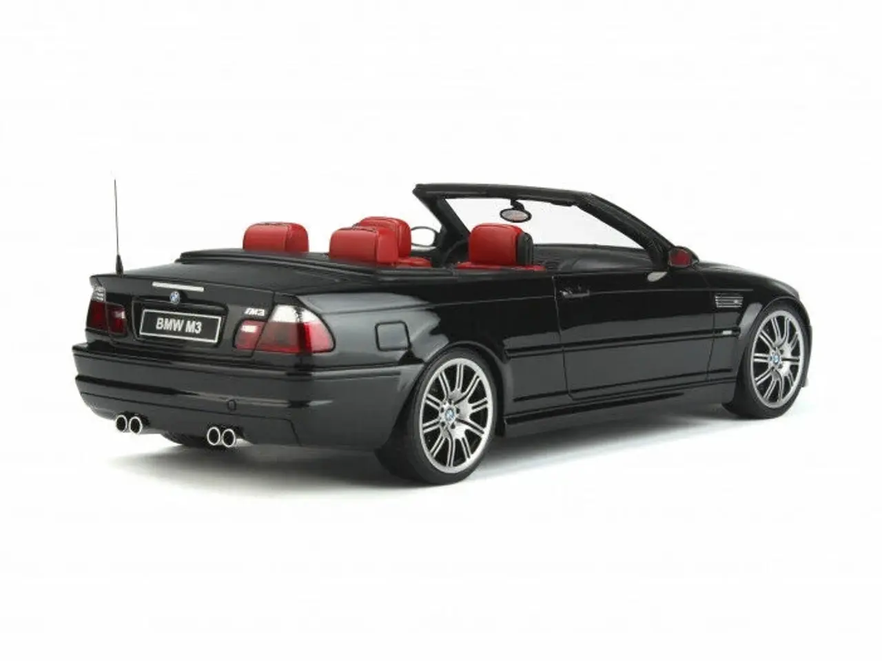 Billede 2 - 2005 BMW M3 Cabriolet E46 1:18 Farve: Jet Black