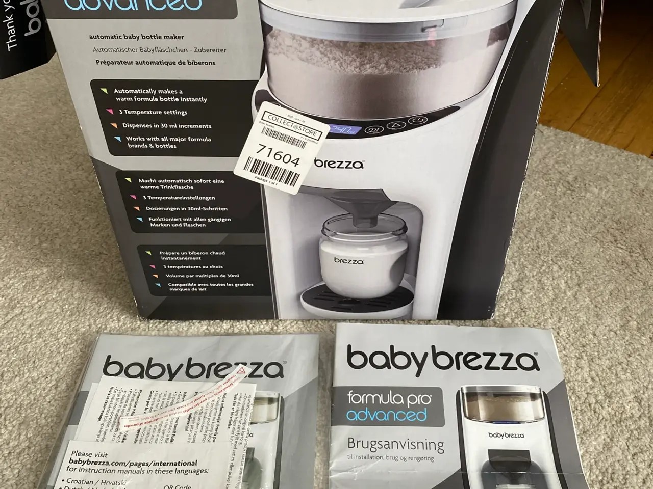 Billede 1 - Baby Brezza Formula Pro Advanced – Modermælksersta