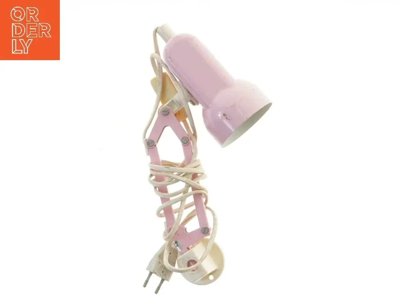 Billede 1 - Lyserød bordlampe (str. 29 cm)
