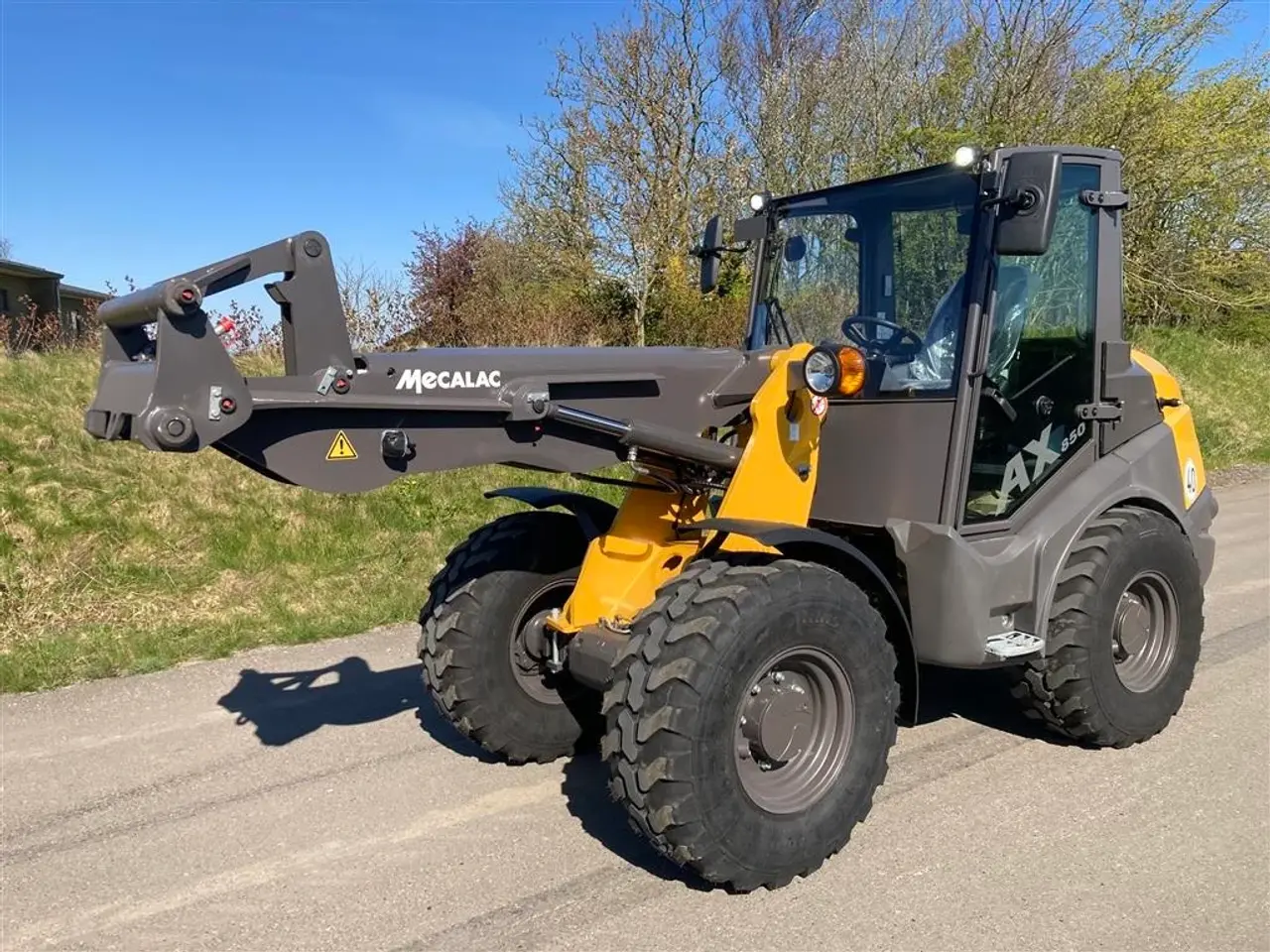 Billede 2 - Mecalac AX 850 Monobom med hydraulisk hurtigskift