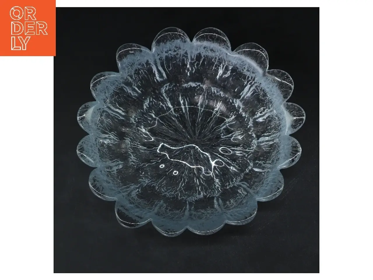 Billede 3 - Glasfrugtskål (str. Ø 18,5 cm)