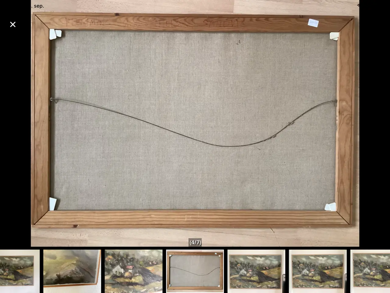 Billede 2 - Bornholm maleri bornholmsk kunst