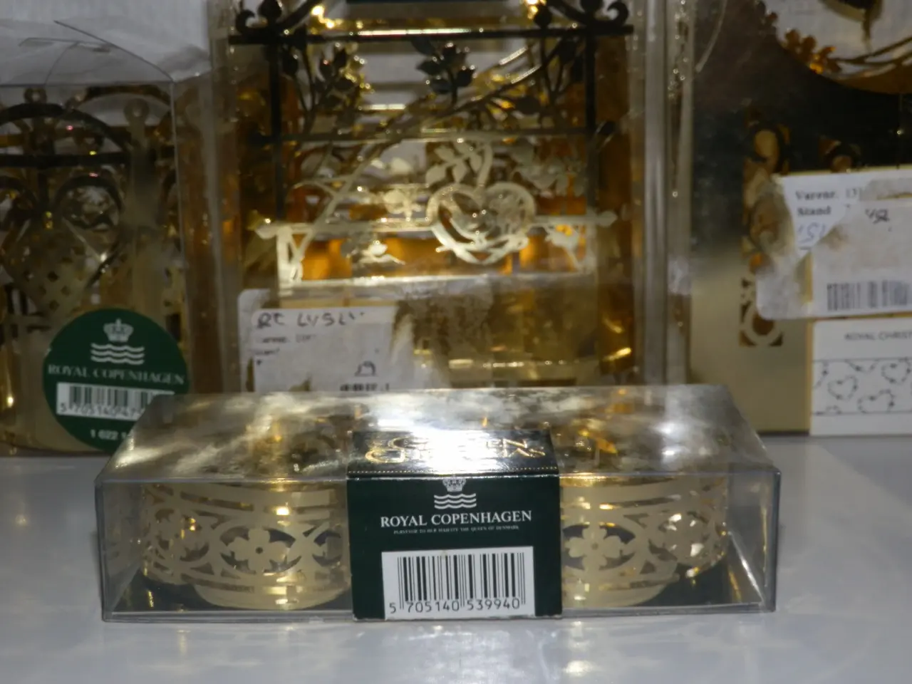 Billede 4 - Royal Copenhagen, Golden Christmas julepynt