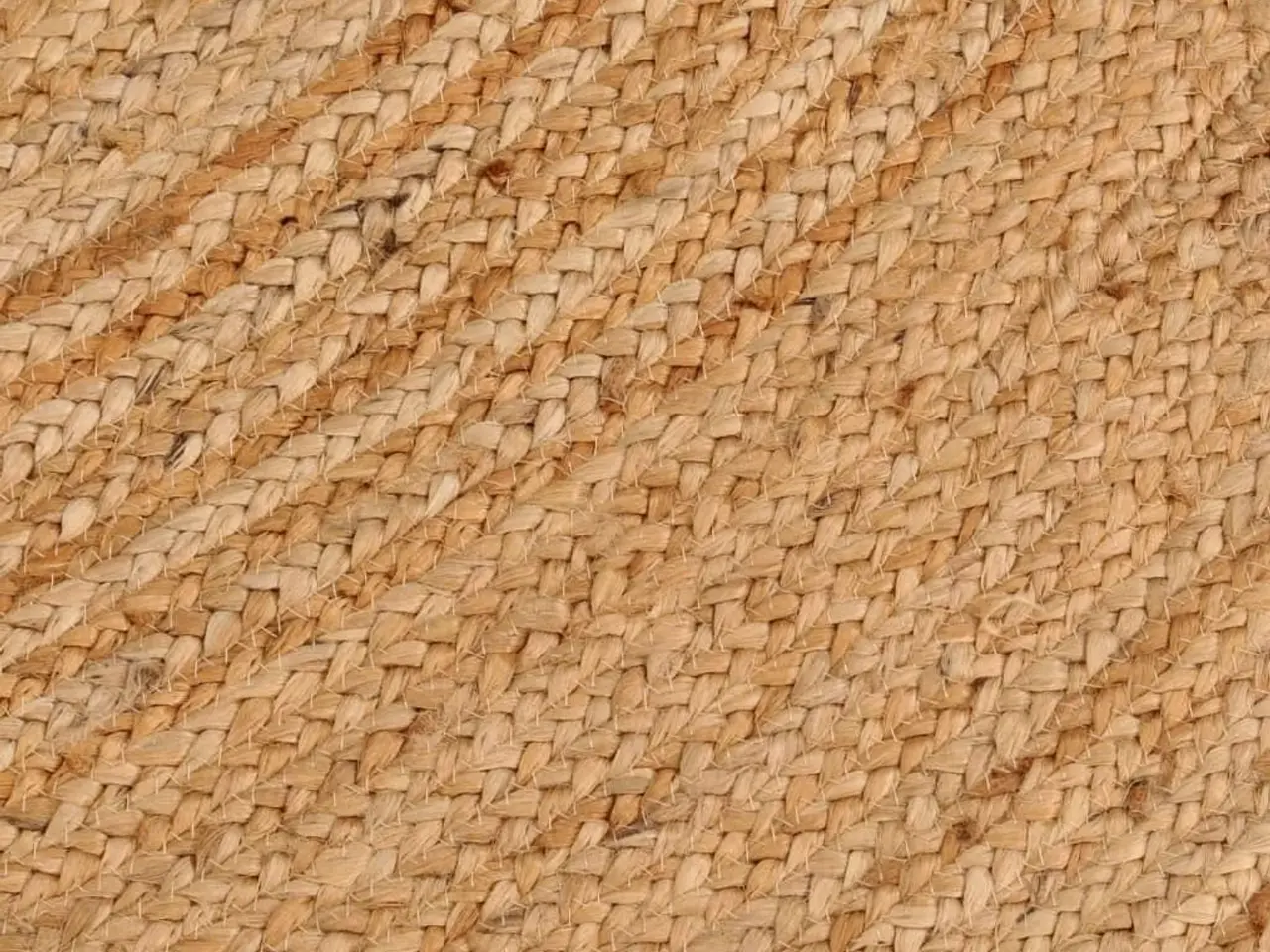Billede 4 - Gulvtæppe 180 cm flettet jute rundt