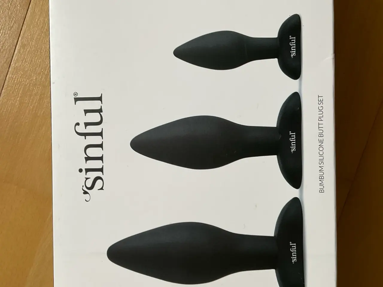 Billede 1 - Sinful BumBum Silikon-Analplug-Set