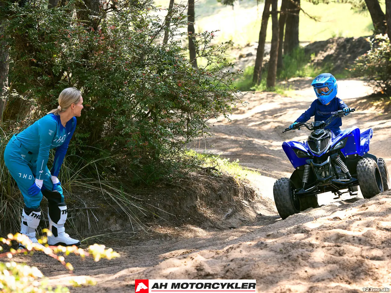Billede 12 - Yamaha YFM 110 R Racing Blue