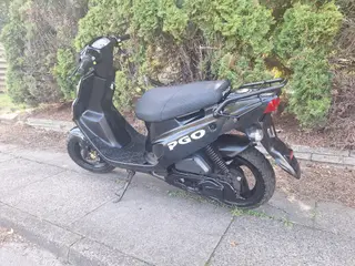 Pgo hot 50 2 takter 30 scooter Fra før nr pladelo