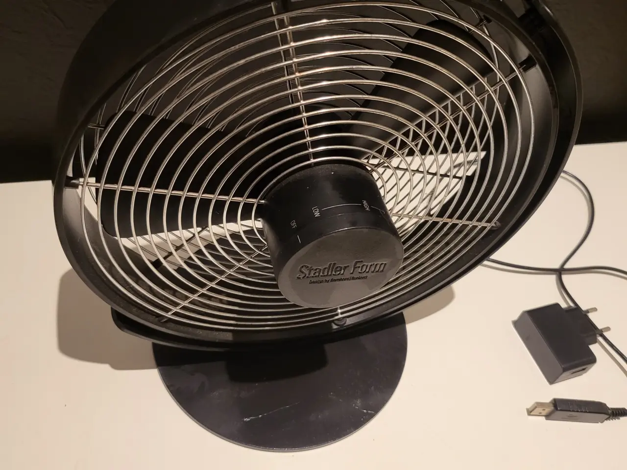 Billede 6 - Stadler Form Tim bordventilator Ø25 cm - sort