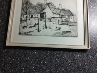 Motiv fra Skagen af kunster Jacob Meyer