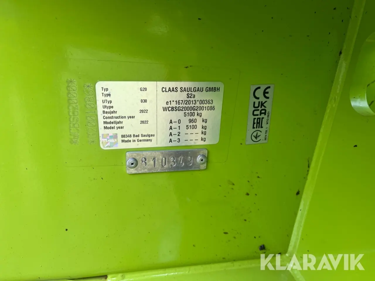 Billede 5 - Rive Claas 4800 liner business