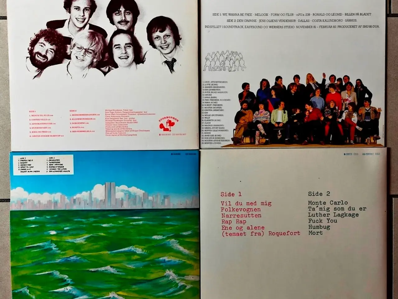 Billede 2 - LP, Shubidua x4