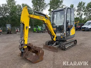 Gravemaskine Wacker Neuson ET18 med skovlpakke