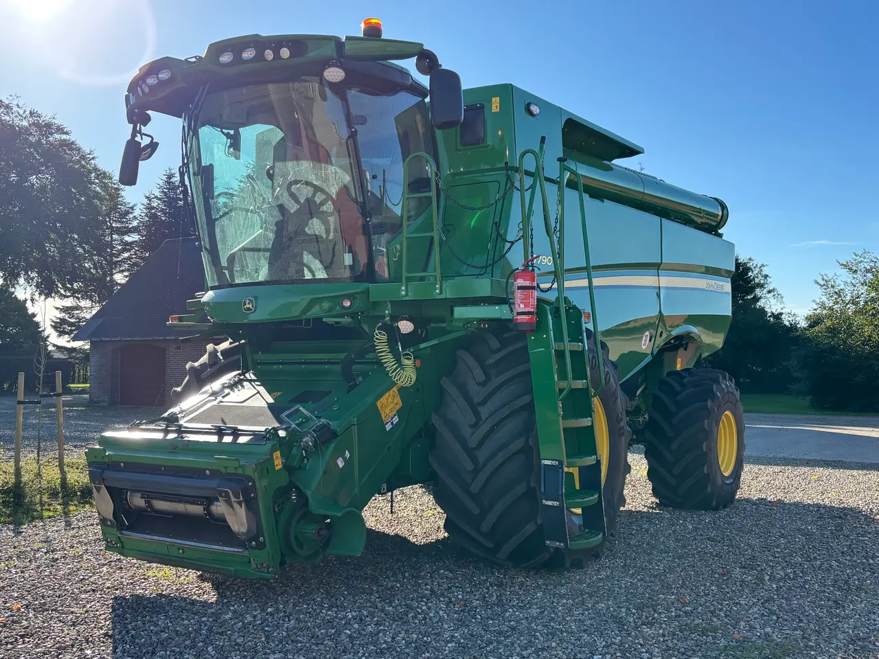 Billede 2 - John Deere S790 Mejetærsker med 735X- 833 høsttime
