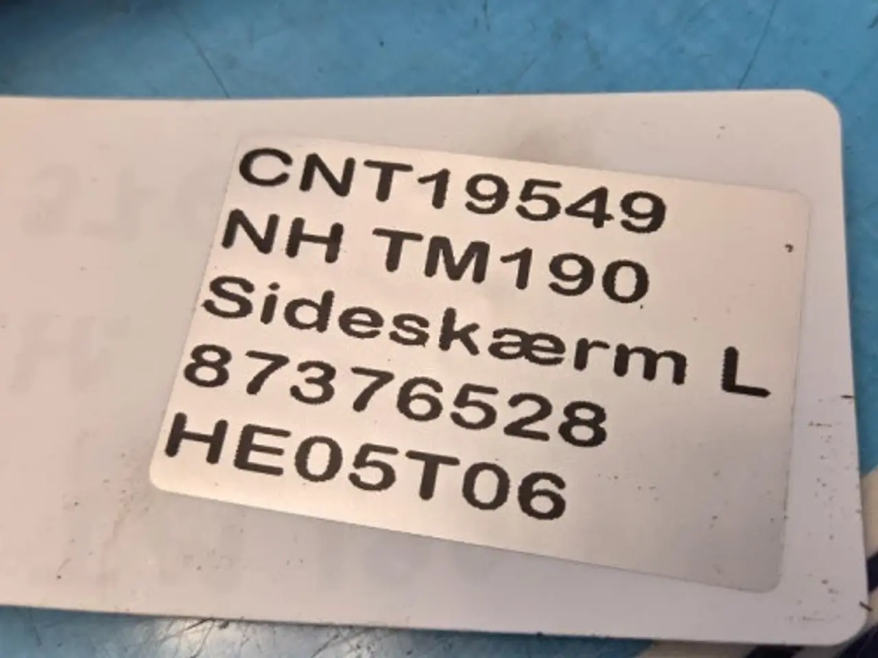 Billede 12 - New Holland TM190 Sideskærm L. 87376528