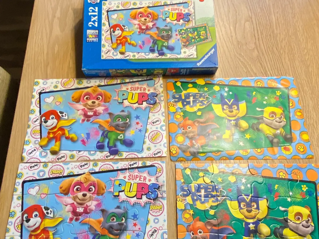 Billede 11 - Disney pudlespil med 200 brikker 6 spil ialt