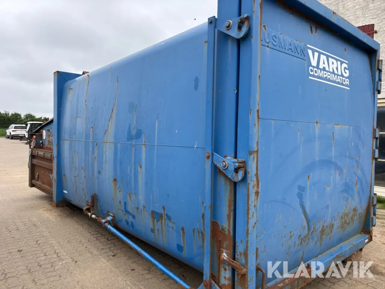 Billede 4 - Container med komprimator VARIG