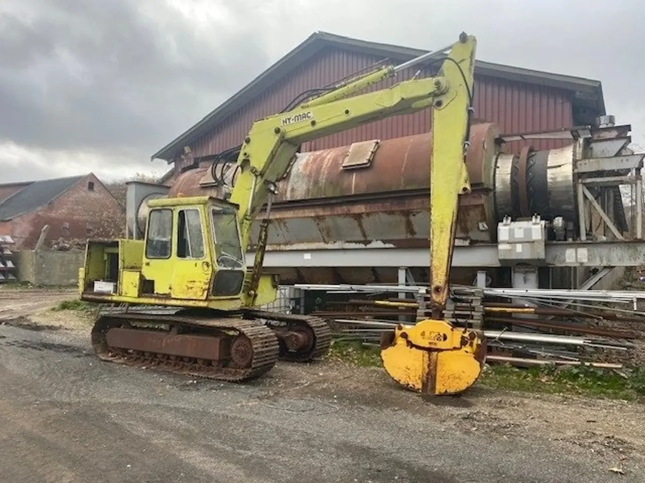Billede 1 - Hymac 590 med BSV gravegrab